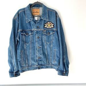 Levi’s Harley Davidson 2007 Owners Group Denim Jean Jacket size large